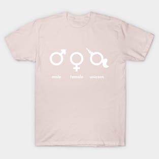 male female unicorn T-Shirt